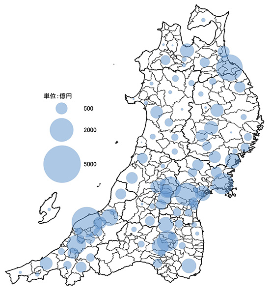 生活関連型製造業の集積 イメージ